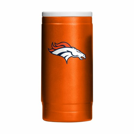 LOGO BRANDS Denver Broncos Flipside Powder Coat Slim Can Coolie 610-S12PC-34